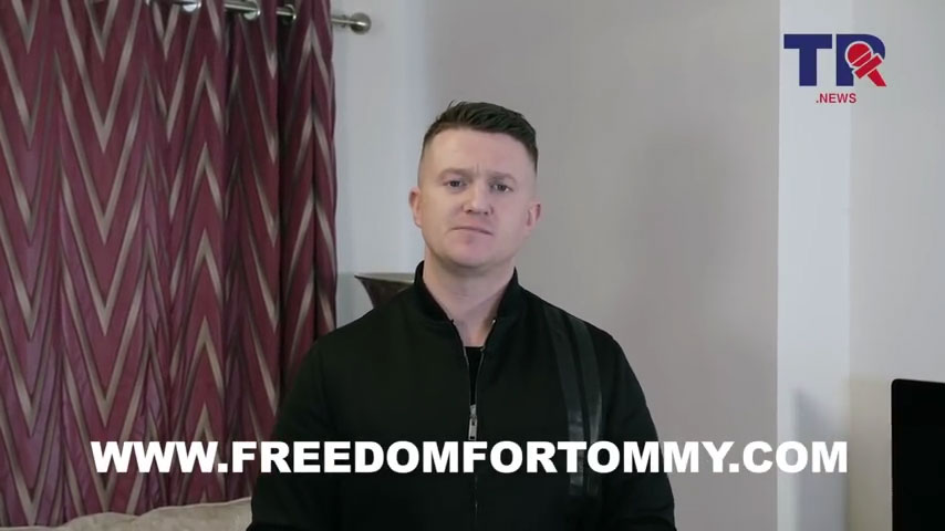 Tommy Robinson Back in Jail