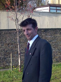 The BNP newest Councillor Robin Evans, Mill Hill in Blackburn